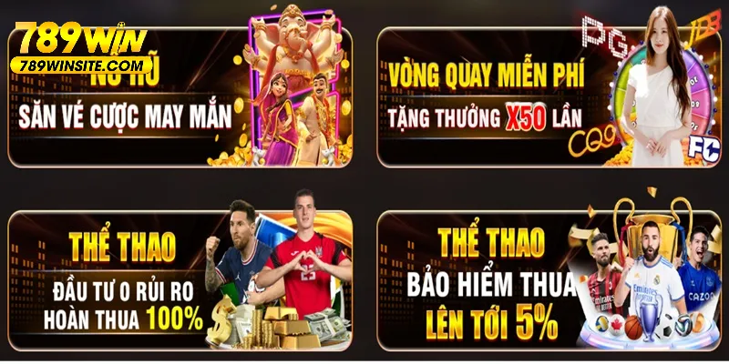 Các sự kiện khuyến mãi tại sảnh game 